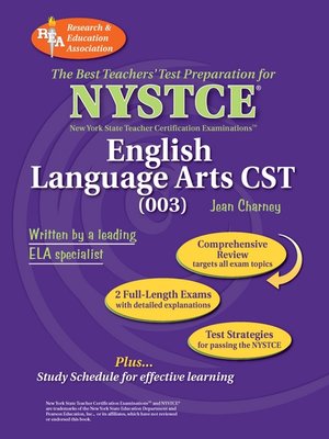 cover image of NYSTCE CST English (003)